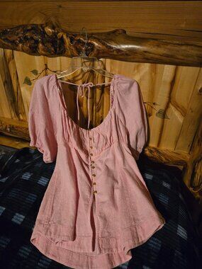 Free People Wink My Way Top M. NWOT